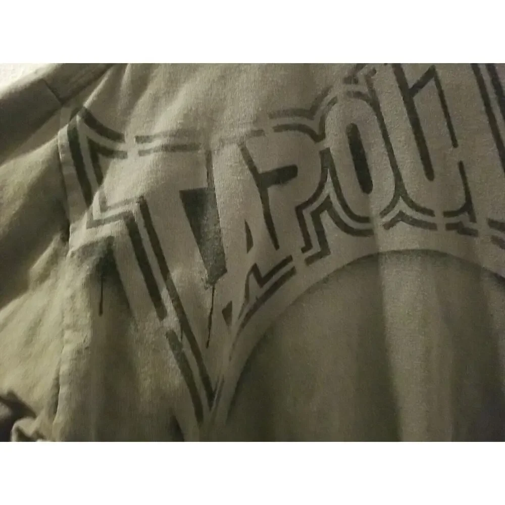 Tapout Fight Co Army Olive‎ Green T-Shirt Mens Medium Eagle Fight UFC Octagon